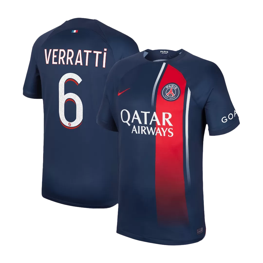 VERRATTI #6 PSG Football Shirt Home 2023/24