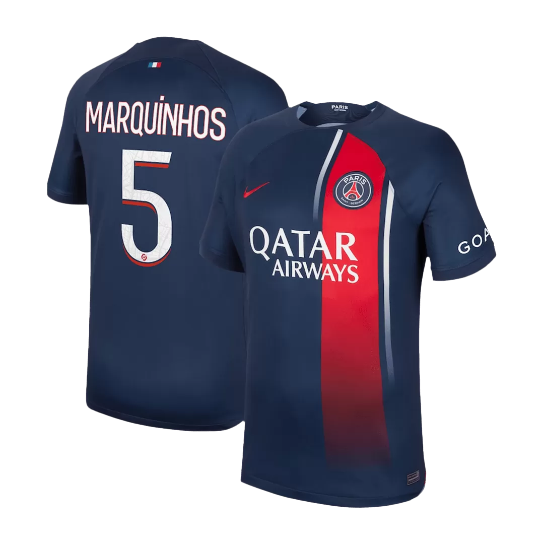 MARQUINHOS #5 PSG Football Shirt Home 2023/24