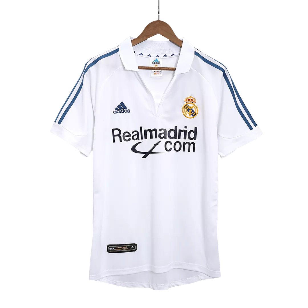 Real Madrid Classic Football Shirt Home 2001/02
