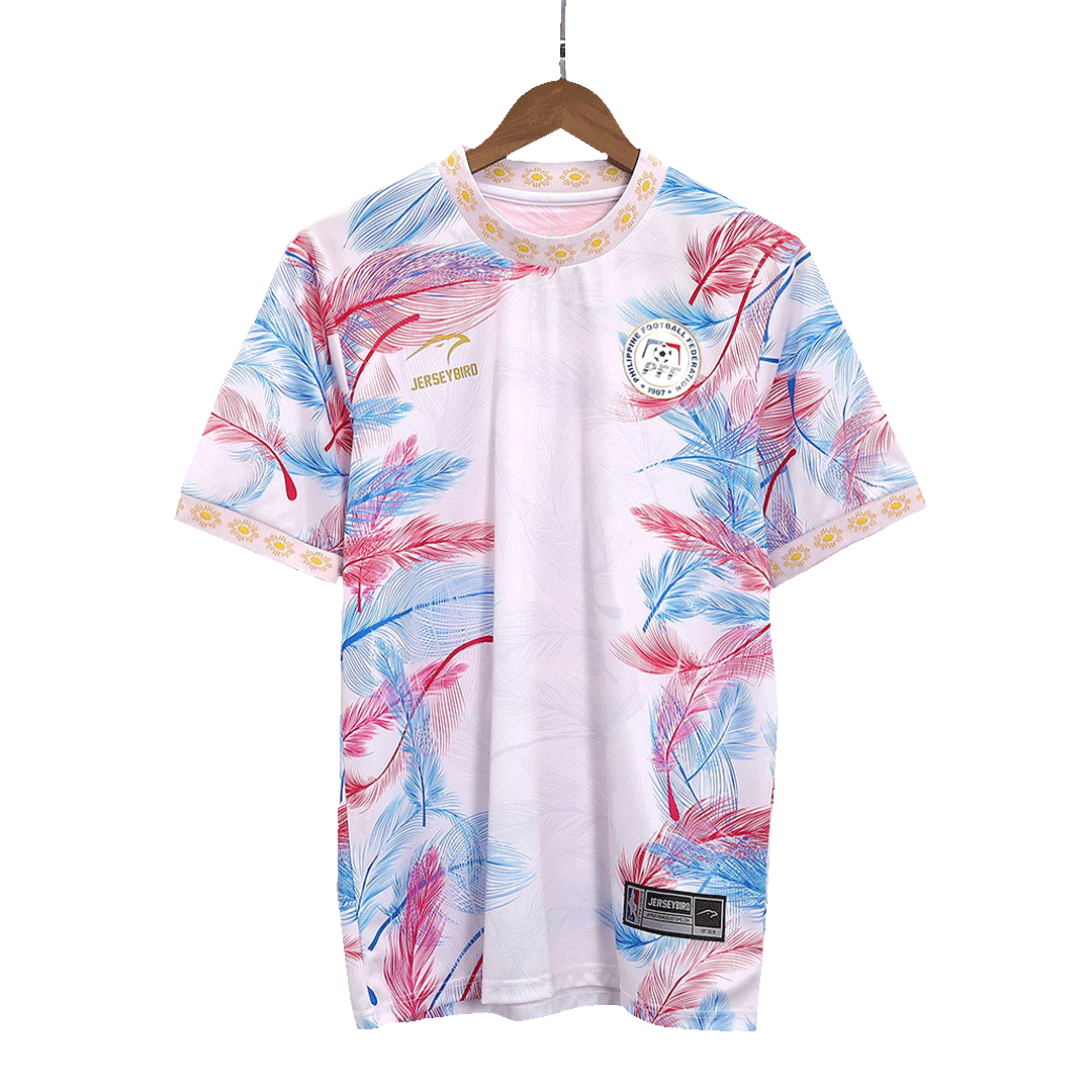 Philippines Football Hawaiian Shirt 2023 World Cup Go Filipinas Feather Black Version LT14