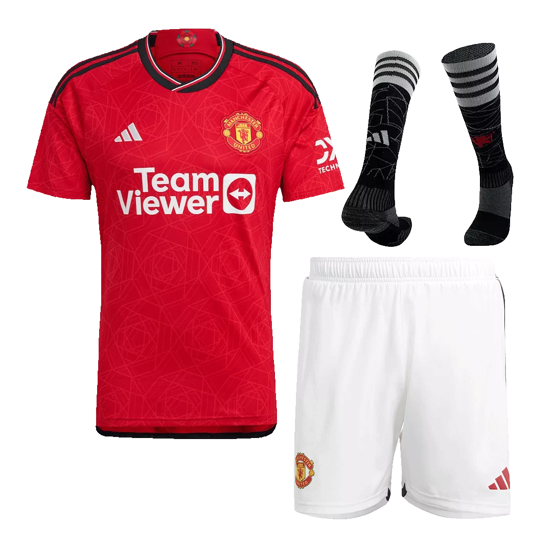 Manchester United Football Kit (Shirt+Shorts+Socks) Home 2023/24