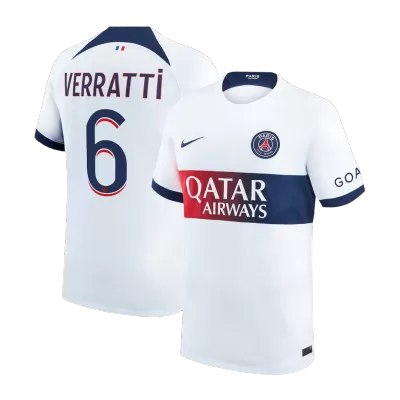 VERRATTI #6 PSG Football Shirt Away 2023/24 - bestfootballkits