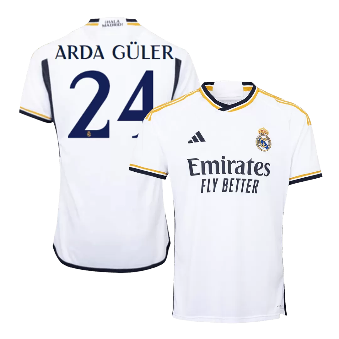 ARDA GÜLER #24 Real Madrid Football Shirt Home 2023/24