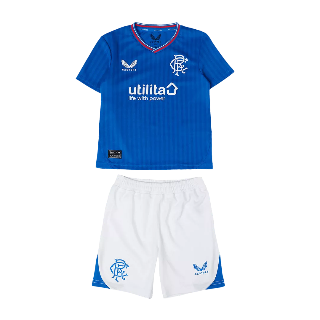 Glasgow Rangers Football Mini Kit (Shirt+Shorts) Home 2023/24
