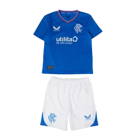 Glasgow Rangers Football Mini Kit (Shirt+Shorts) Home 2023/24 - bestfootballkits