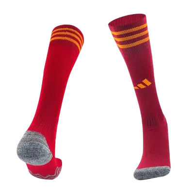 Kid's Roma Football Socks Home 2023/24 - bestfootballkits