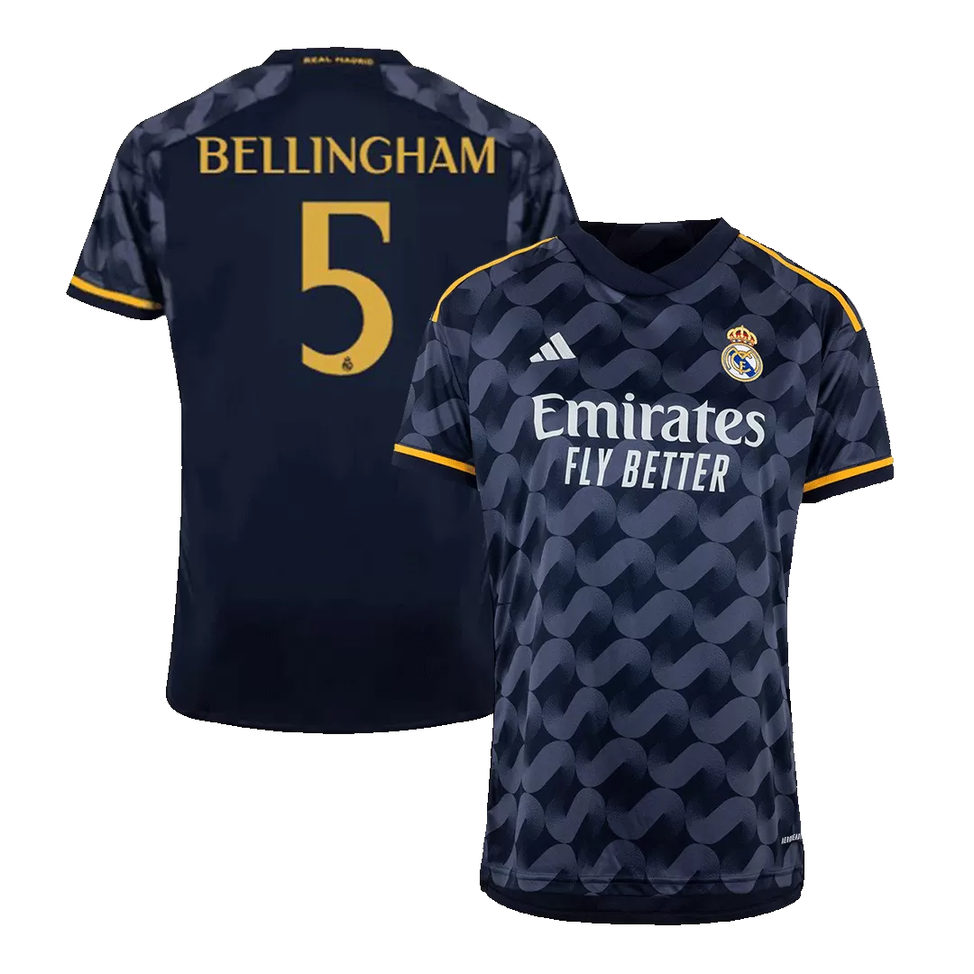 BELLINGHAM #5 Real Madrid Football Shirt Away 2023/24