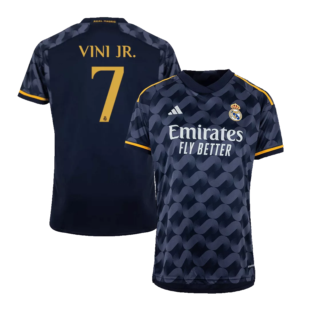 VINI JR. #7 Real Madrid Football Shirt Away 2023/24