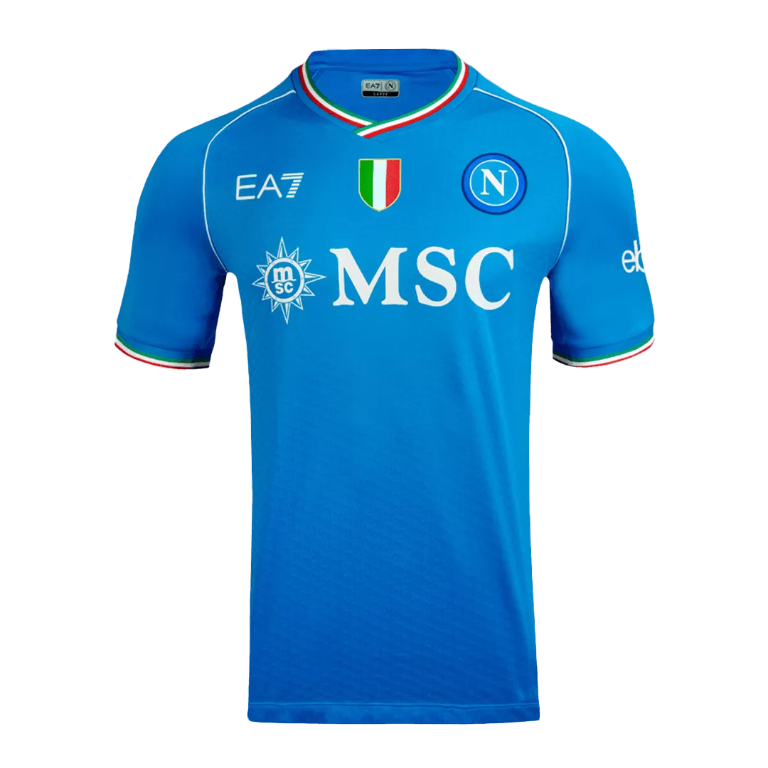 Authentic Napoli Football Shirt Home 2023/24