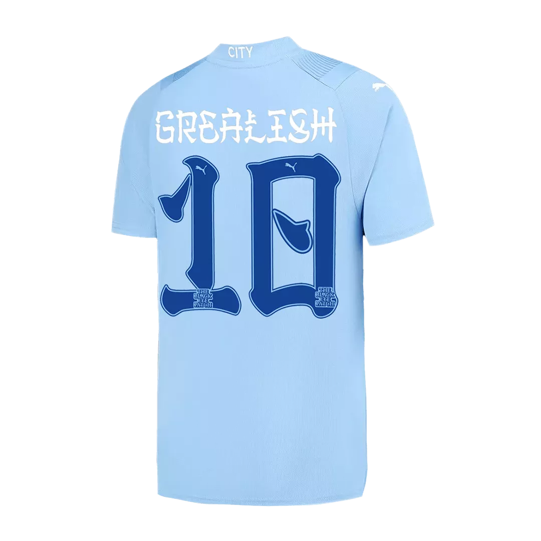GREALISH #10 Manchester City Football Shirt Home 2023/24