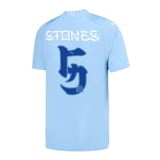 STONES #5 Manchester City Football Shirt Home 2023/24 - bestfootballkits