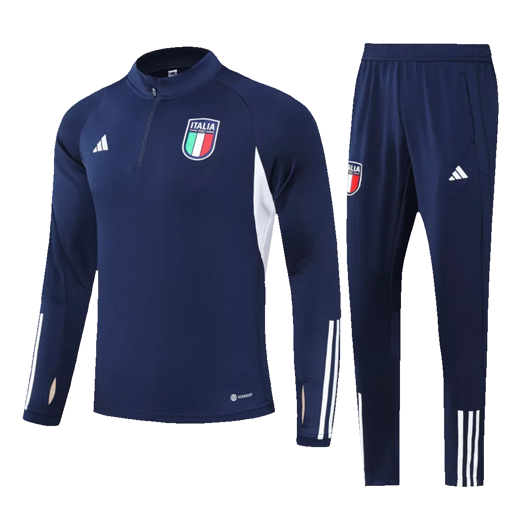 Kid's Italy Zipper Sweatshirt Kit(Top+Pants) 2023/24