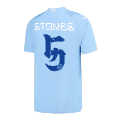 STONES #5 Manchester City Football Shirt Home 2023/24 - bestfootballkits