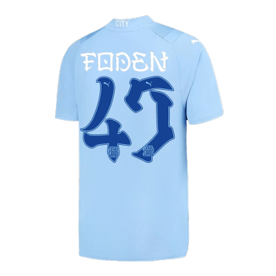 FODEN #47 Manchester City Football Shirt Home 2023/24 - bestfootballkits