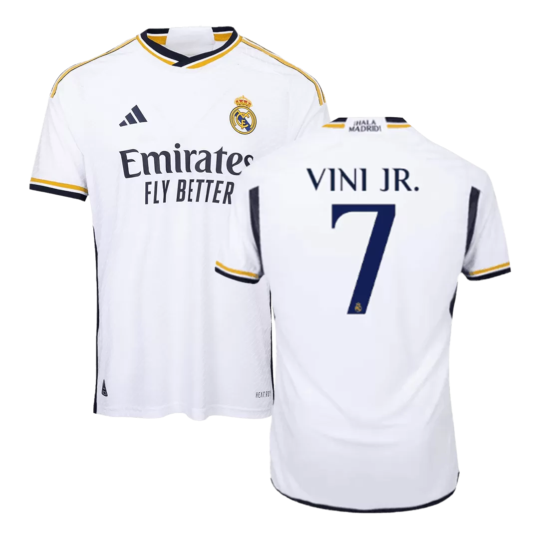 VINI JR. #7 Real Madrid Football Shirt Home 2023/24