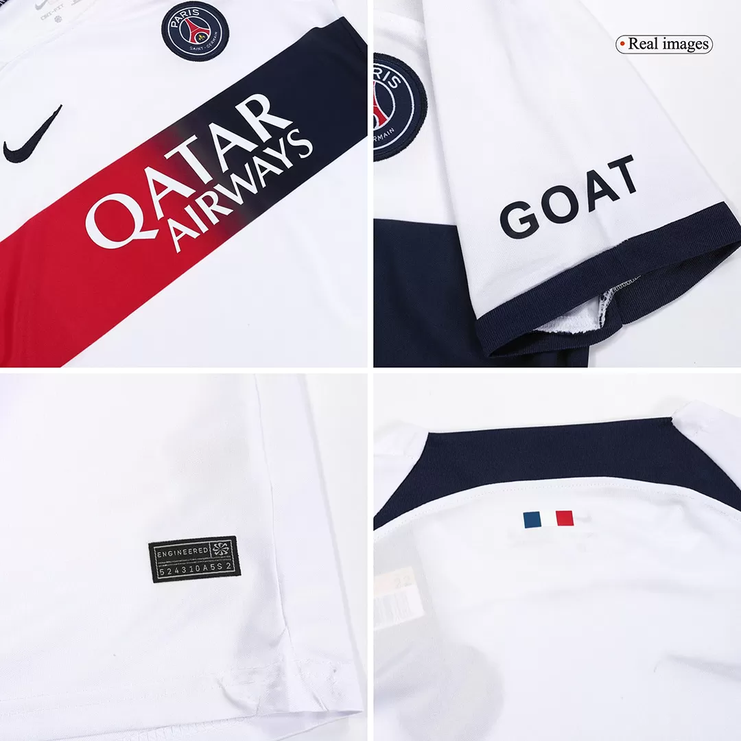 PSG Football Mini Kit (Shirt+Shorts) Away 2023/24 - bestfootballkits