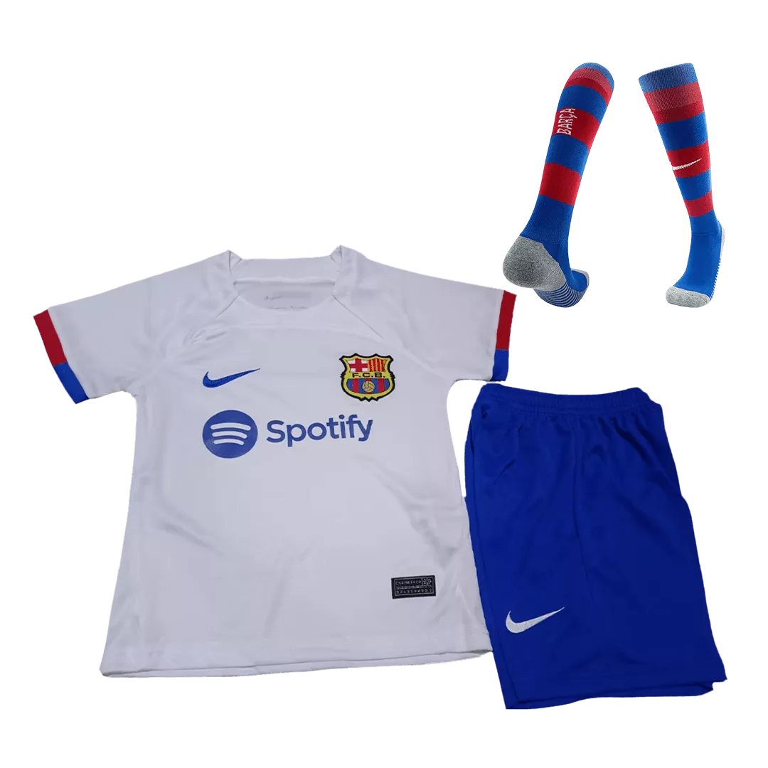 Barcelona Football Mini Kit (Shirt+Shorts+Socks) Away 2023/24