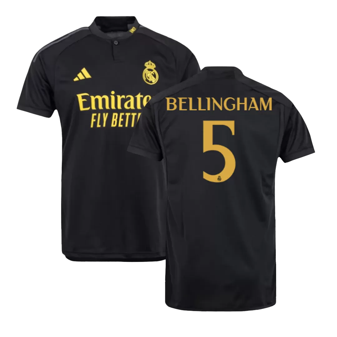 BELLINGHAM #5 Real Madrid Football Shirt Third Away 2023/24 - bestfootballkits