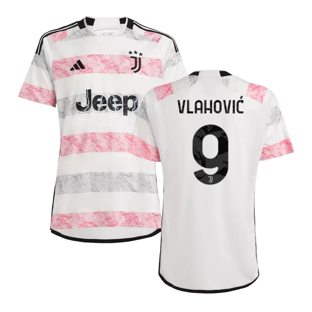 VLAHOVIĆ #9 Juventus Football Shirt Away 2023/24