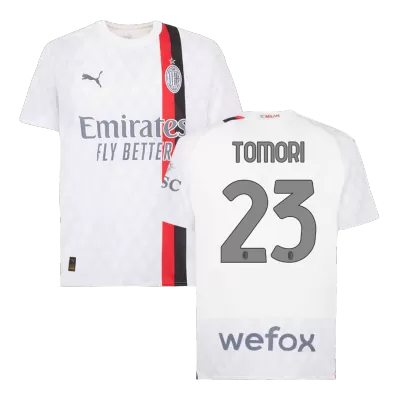 TOMORI #23 AC Milan Football Shirt Away 2023/24 - bestfootballkits