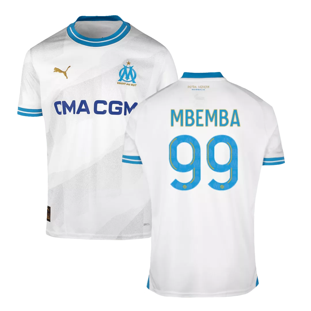 MBEMBA #99 Marseille Football Shirt Home 2023/24