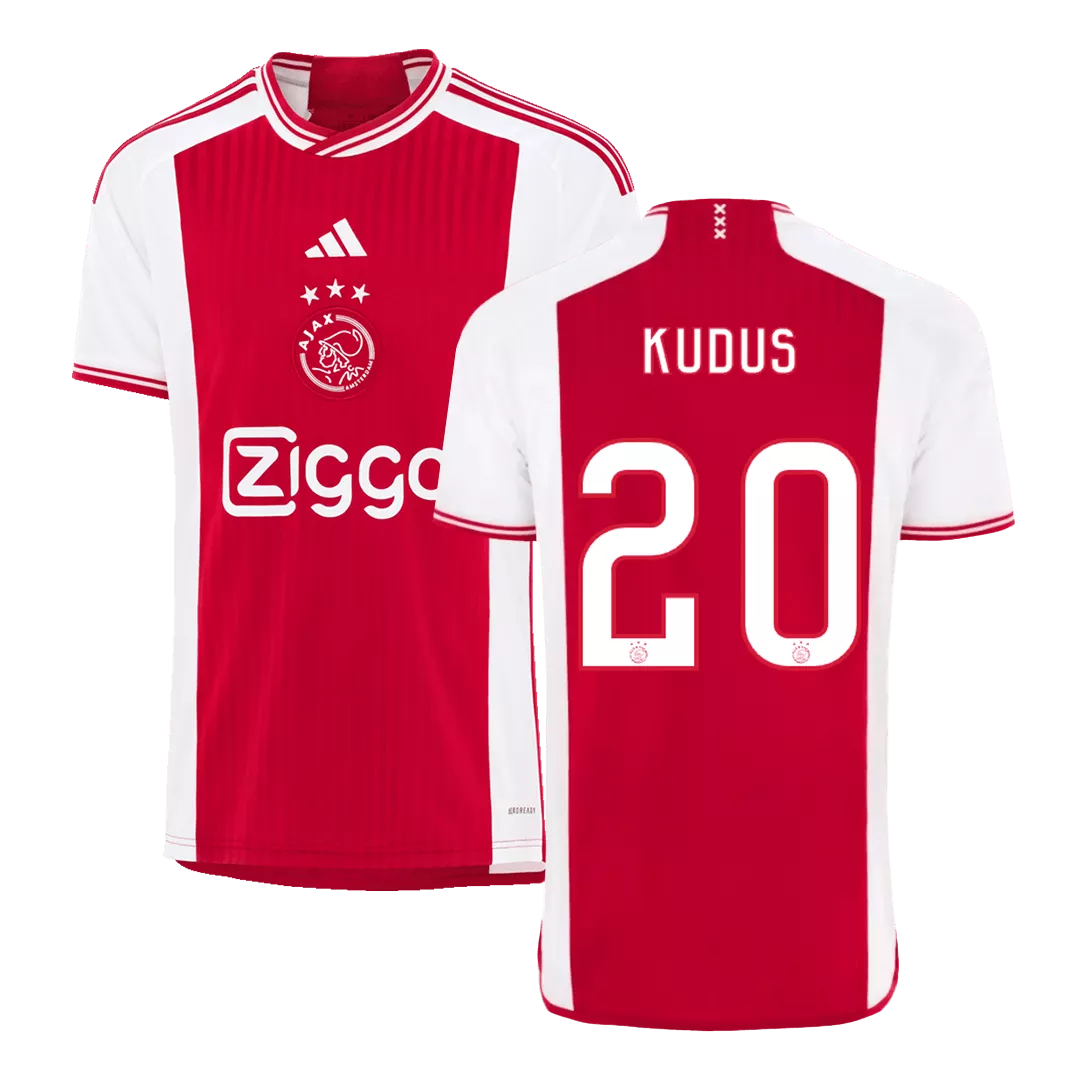 KUDUS #20 Ajax Football Shirt Home 2023/24