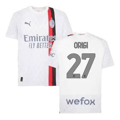 ORIGI #27 AC Milan Football Shirt Away 2023/24 - bestfootballkits