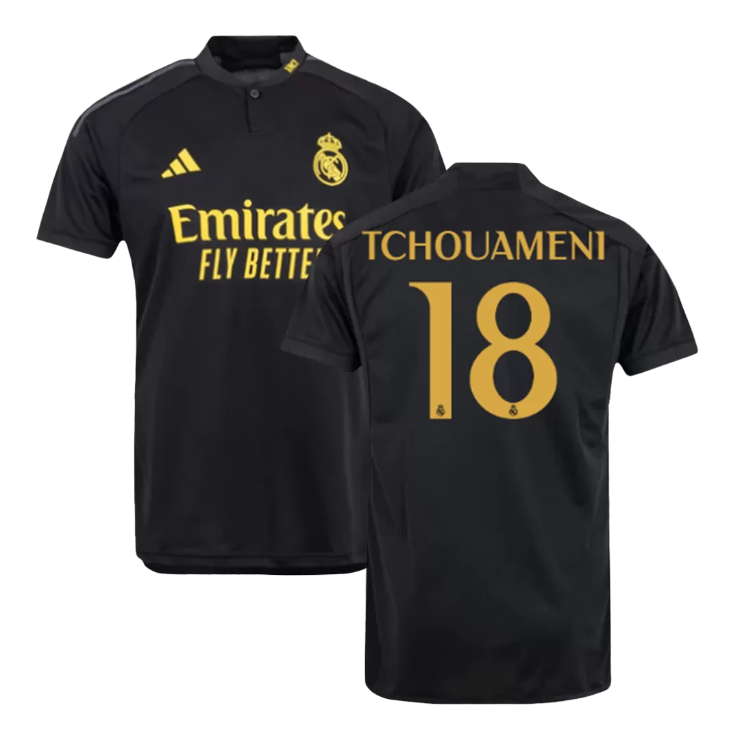 TCHOUAMENI #18 Real Madrid Football Shirt Third Away 2023/24