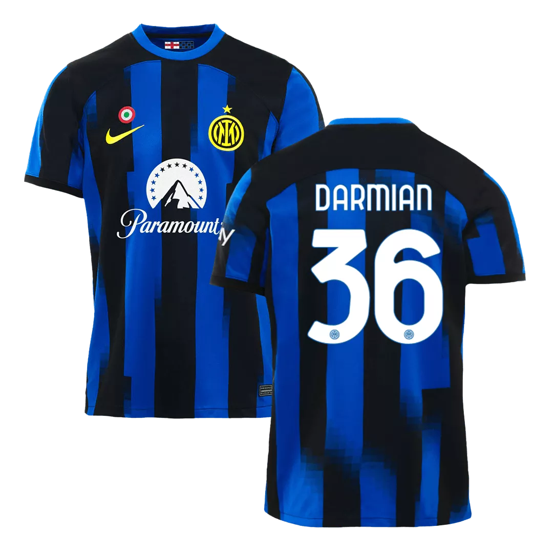 DARMIAN #36 Inter Milan Football Shirt Home 2023/24