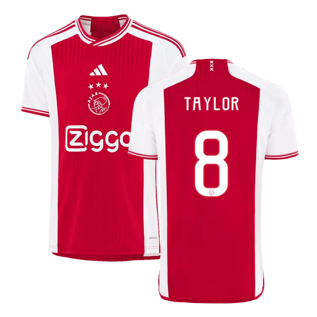 TAYLOR #8 Ajax Football Shirt Home 2023/24