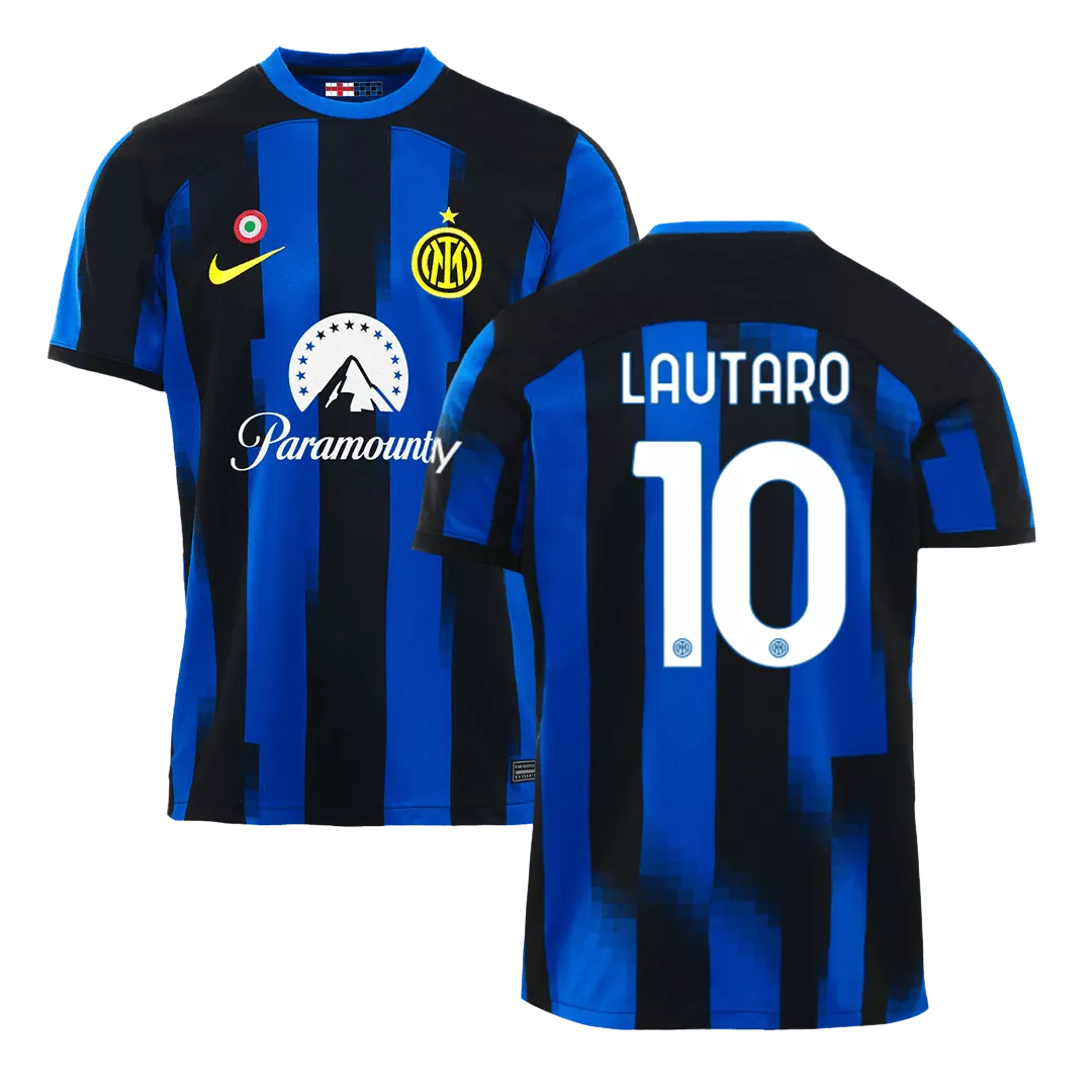 LAUTARO #10 Inter Milan Football Shirt Home 2023/24