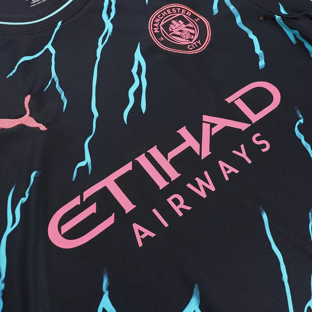 Manchester City Football Kit (Shirt+Shorts) Third Away 2023/24 - bestfootballkits