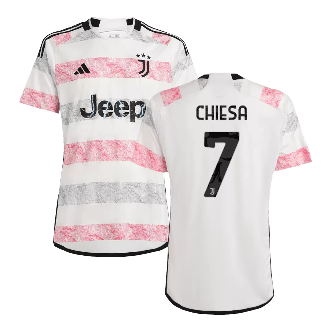CHIESA #7 Juventus Football Shirt Away 2023/24