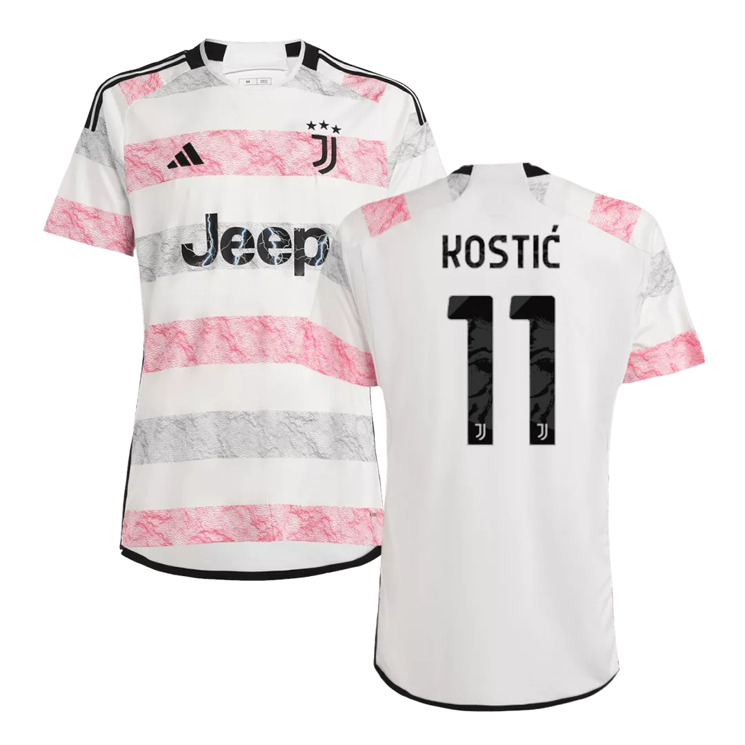 KOSTIĆ #11 Juventus Football Shirt Away 2023/24