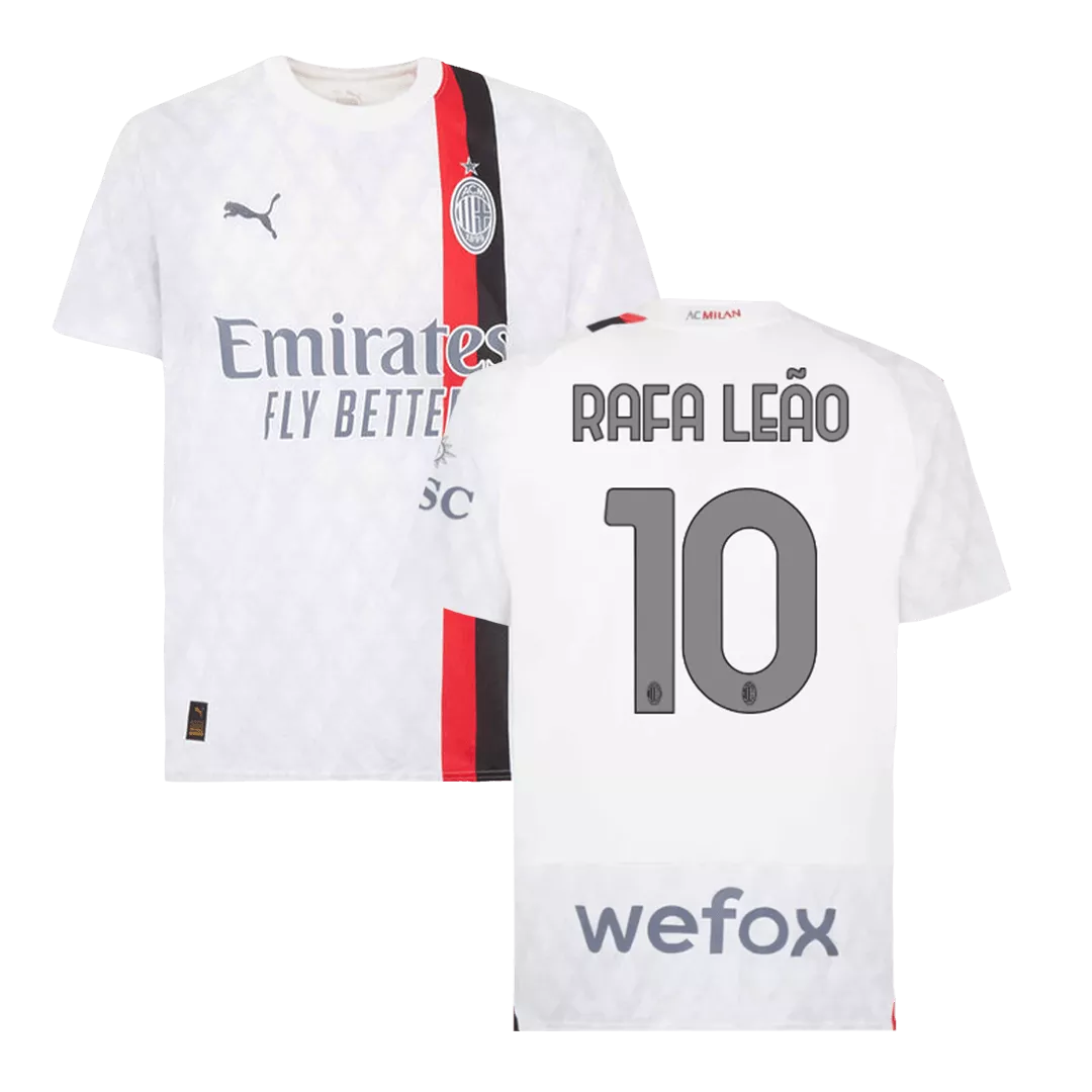 RAFA LEÃO #10 AC Milan Football Shirt Away 2023/24