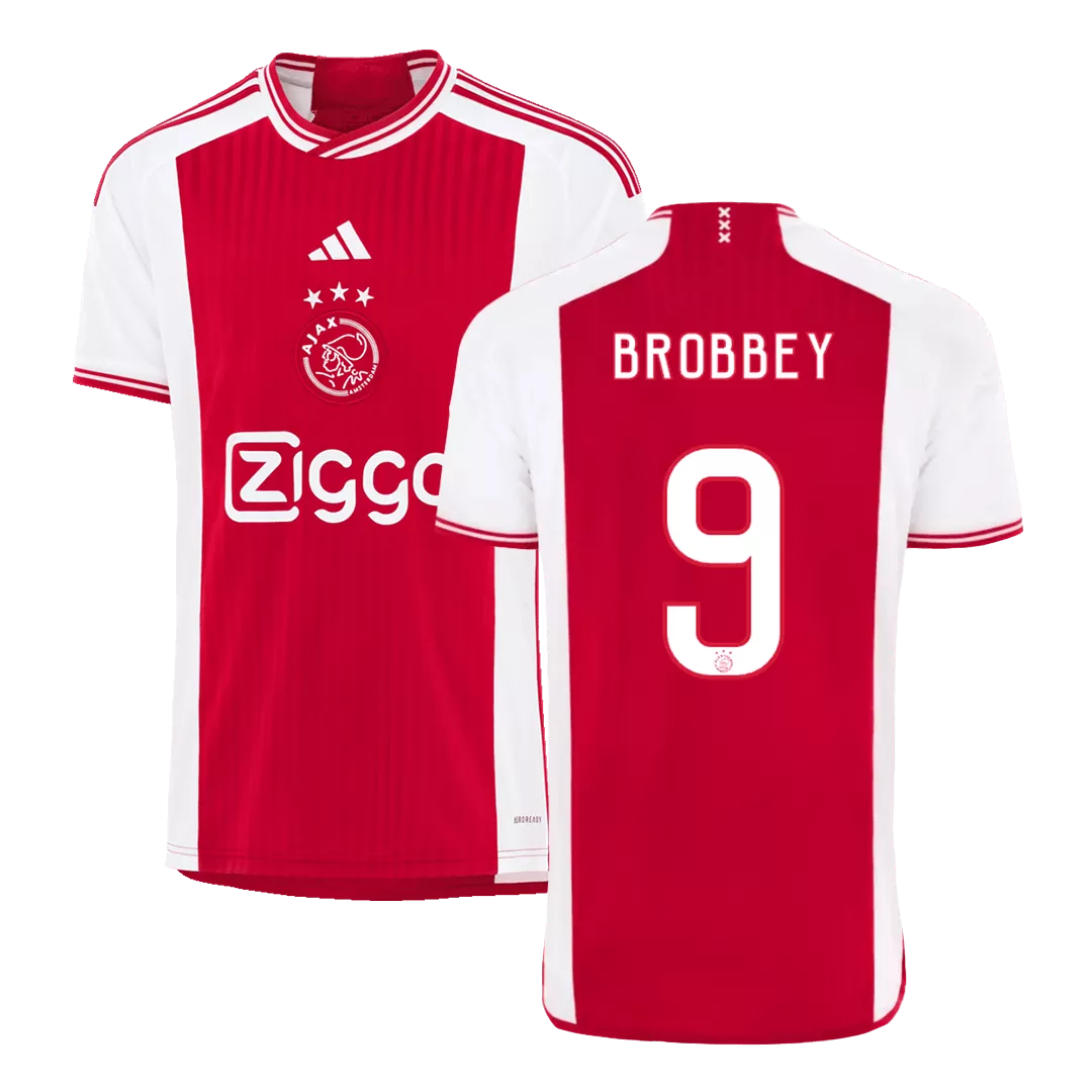 BROBBEY #9 Ajax Football Shirt Home 2023/24