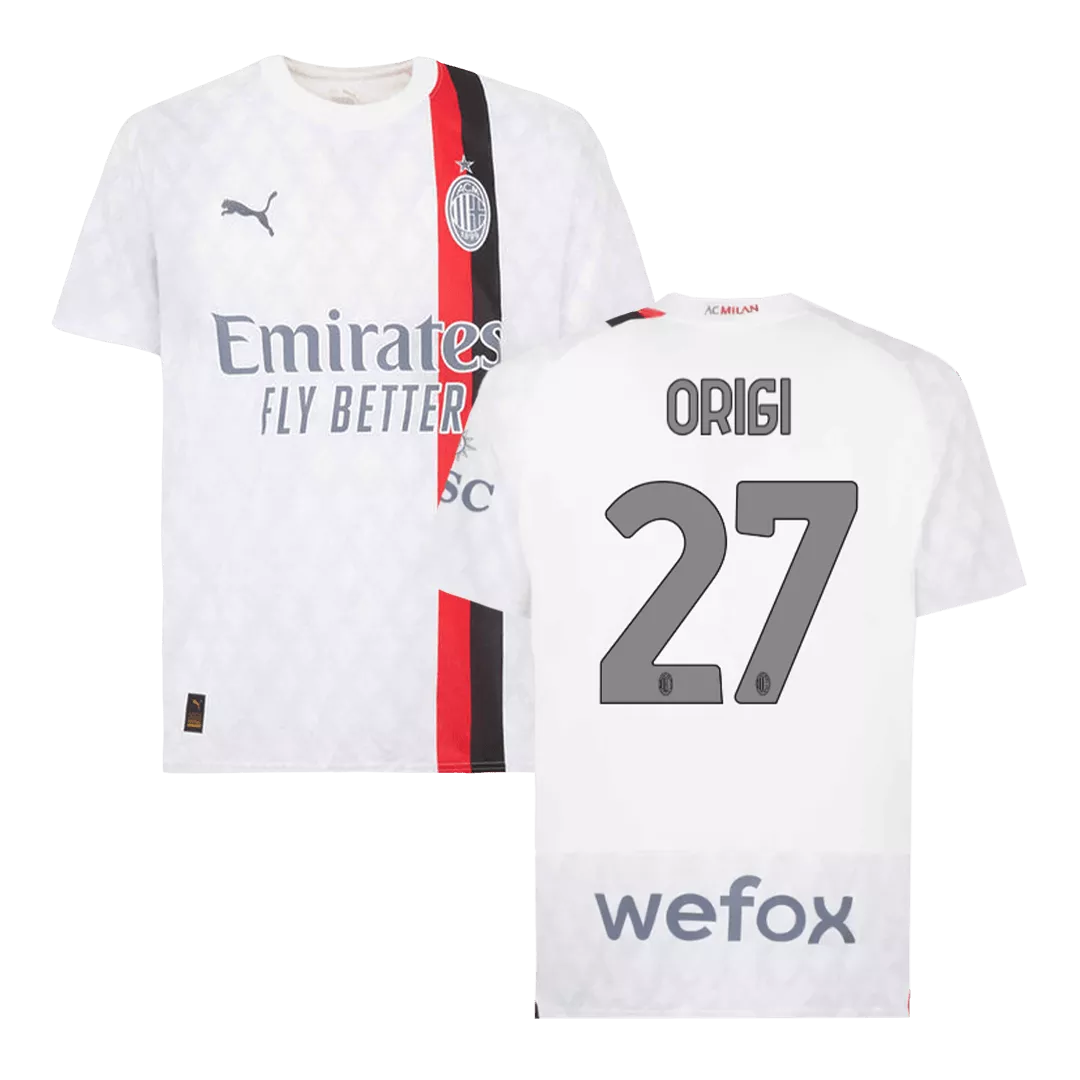 ORIGI #27 AC Milan Football Shirt Away 2023/24