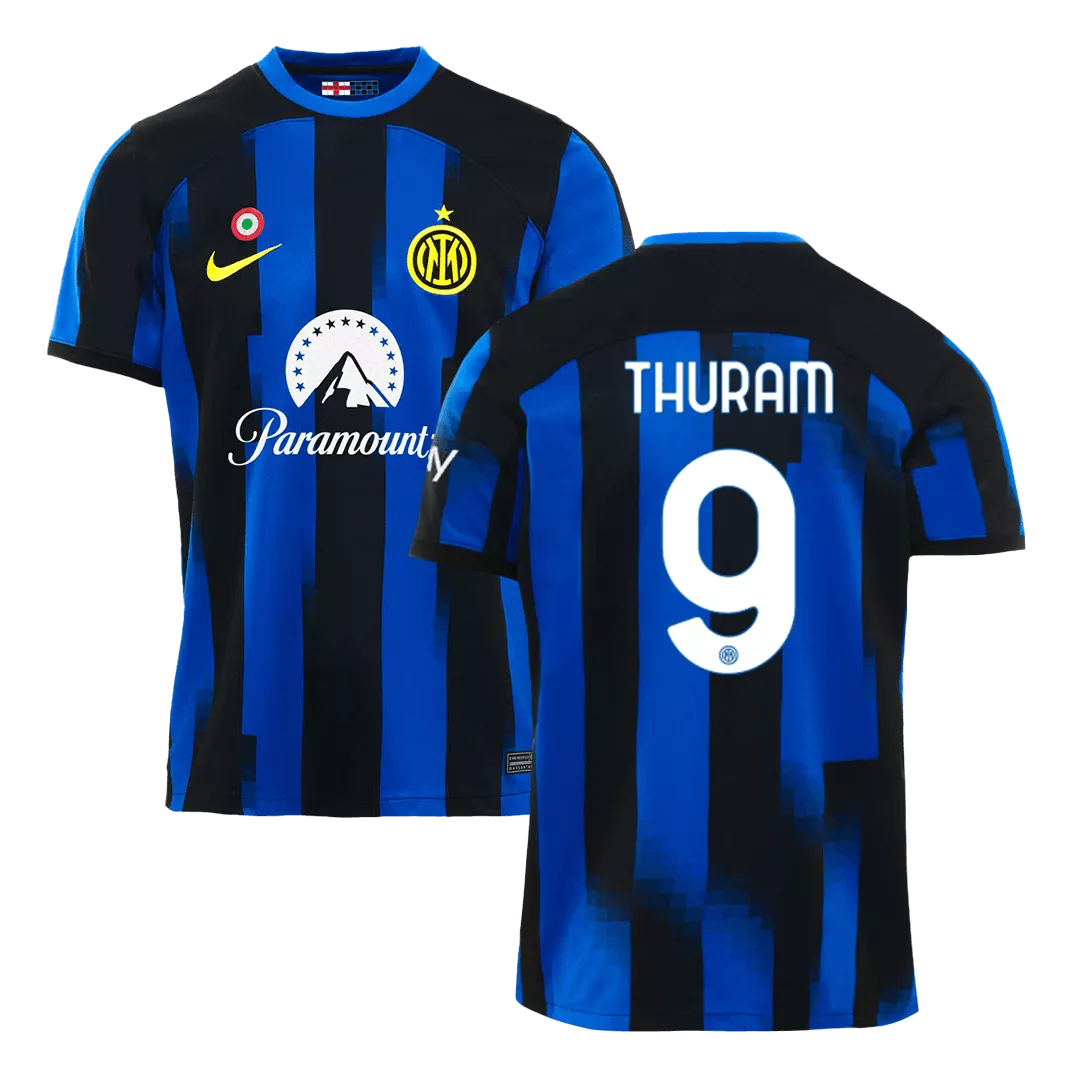 THURAM #9 Inter Milan Football Shirt Home 2023/24