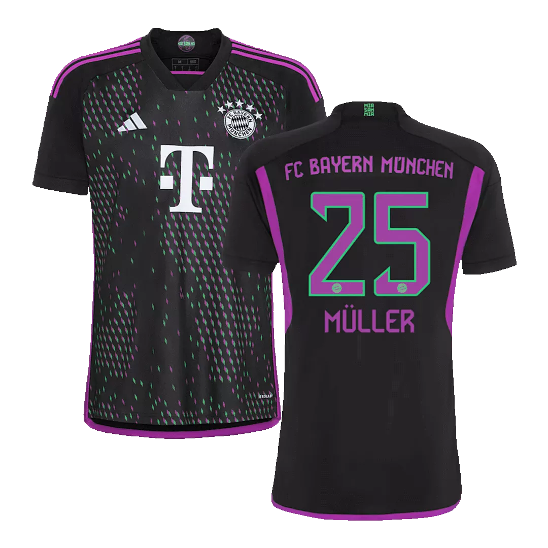 MÜLLER #25 Bayern Munich Football Shirt Away 2023/24