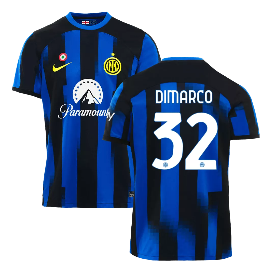 DIMARCO #32 Inter Milan Football Shirt Home 2023/24