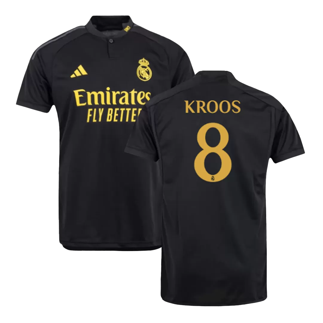 KROOS #8 Real Madrid Football Shirt Third Away 2023/24