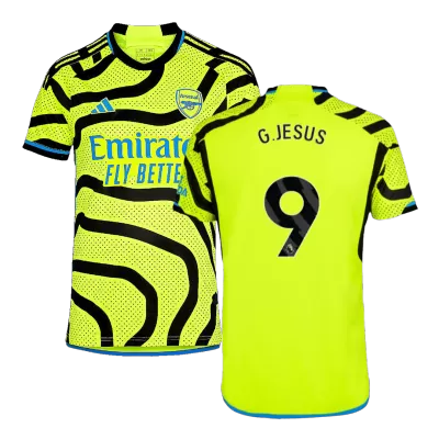 G.JESUS #9 Arsenal Football Shirt Away 2023/24 - bestfootballkits