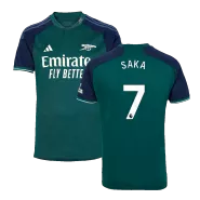 SAKA #7 Arsenal Football Shirt Third Away 2023/24 - bestfootballkits