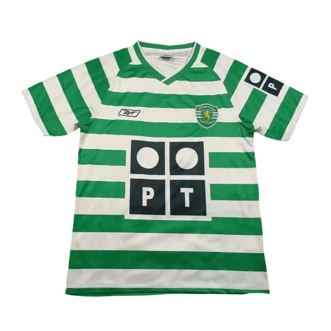 Sporting CP Classic Football Shirt Home 2003/04