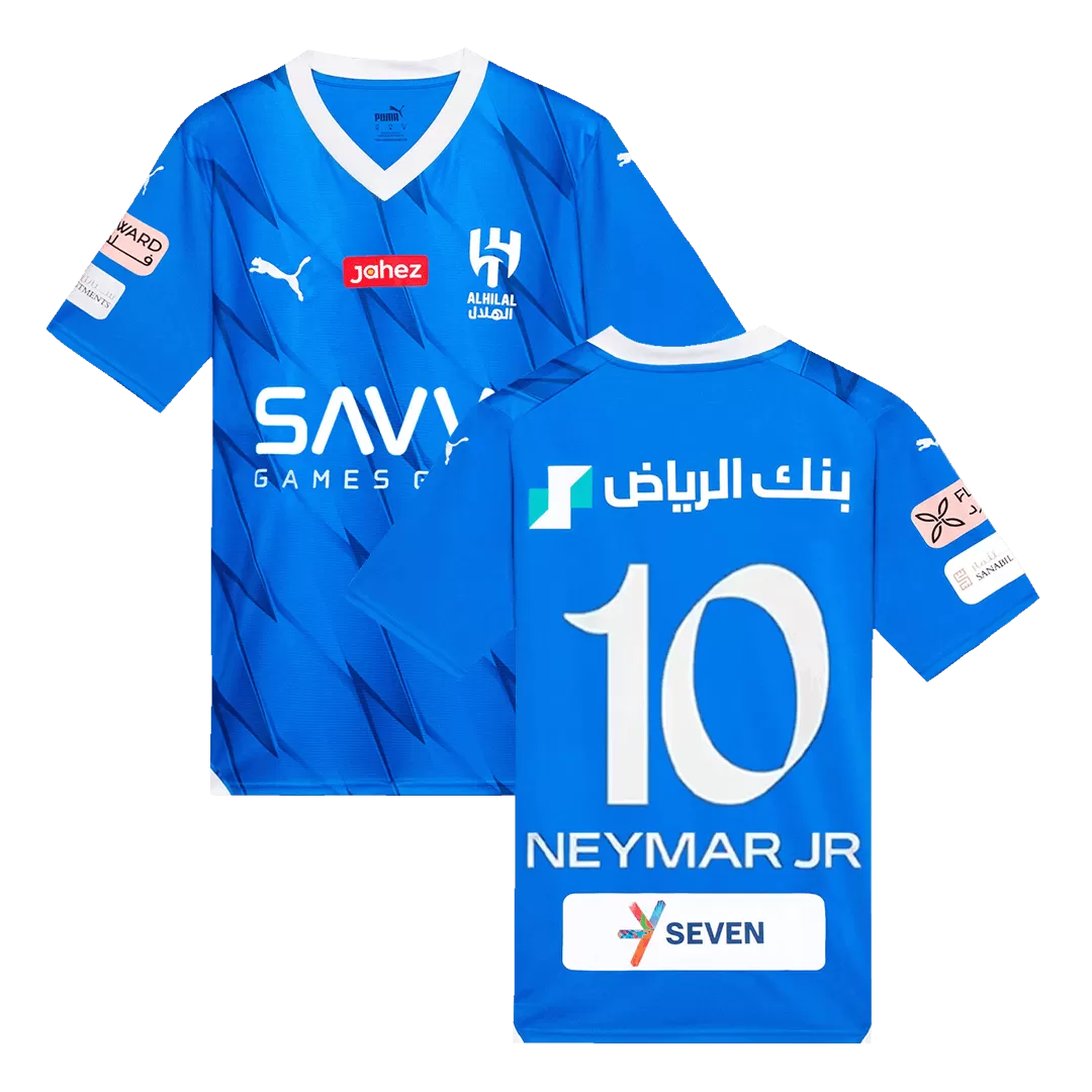 NEYMAR JR #10 Al Hilal SFC Football Shirt Home 2023/24