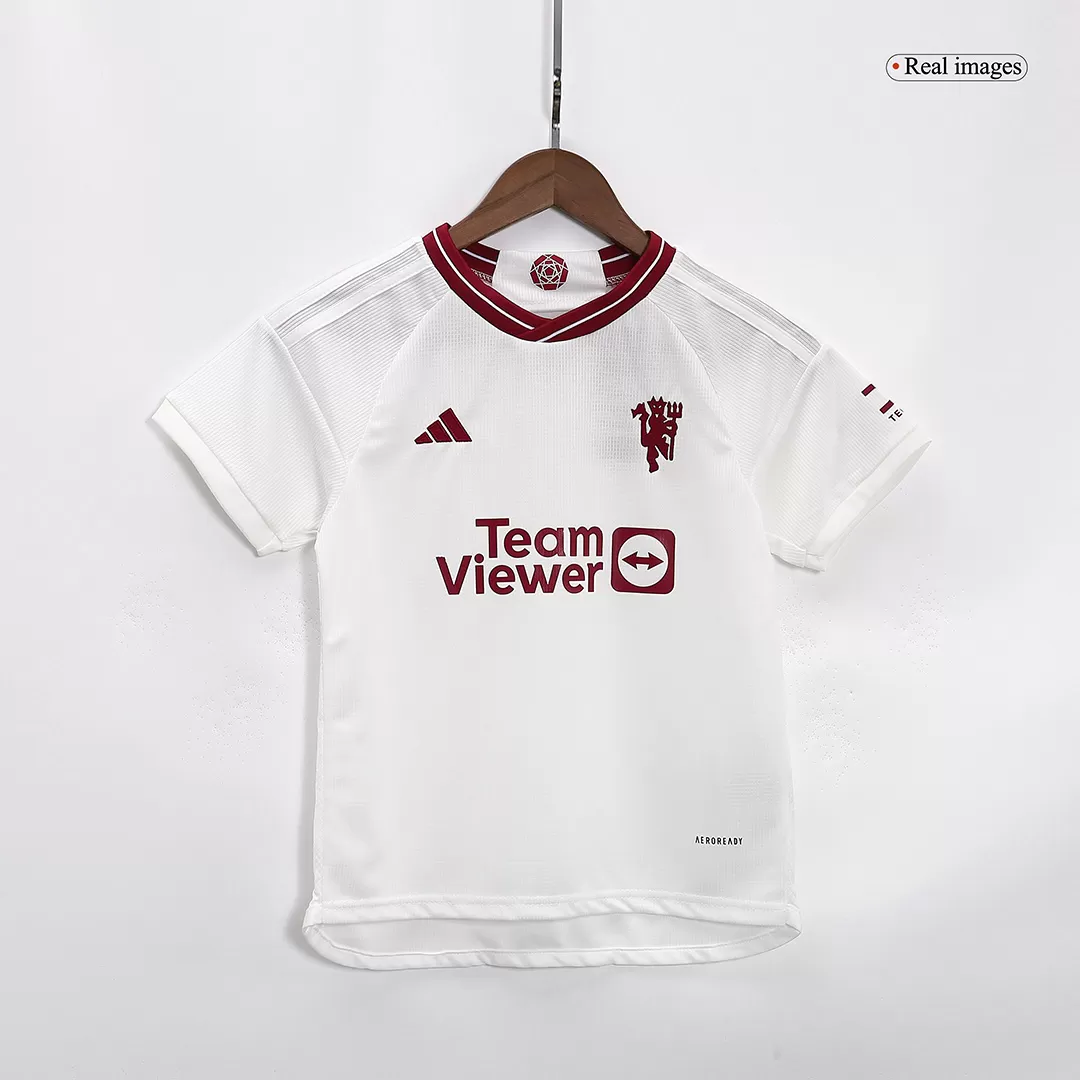 Manchester United Football Mini Kit (Shirt+Shorts) Third Away 2023/24 - bestfootballkits