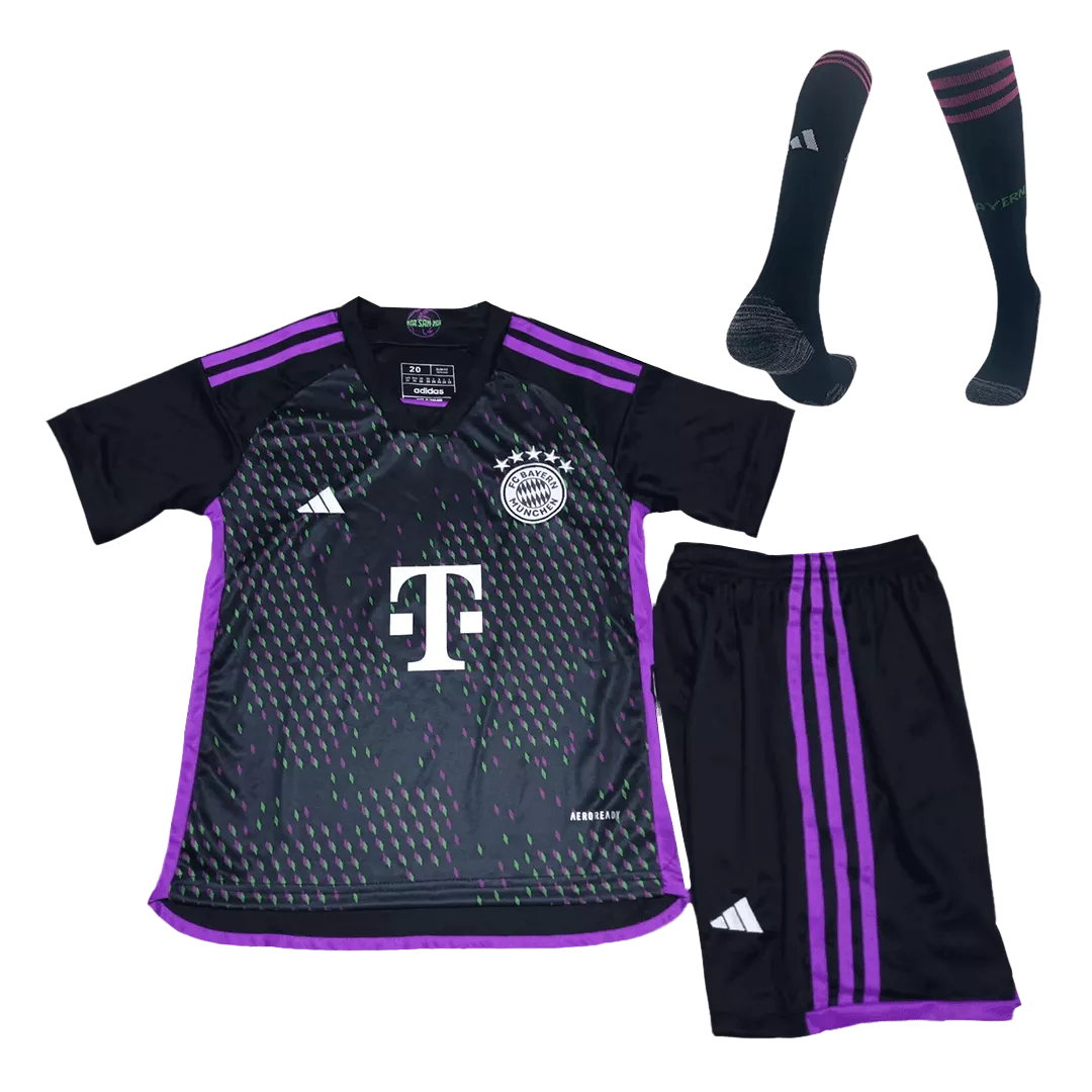 Bayern Munich Football Mini Kit (Shirt+Shorts+Socks) Away 2023/24