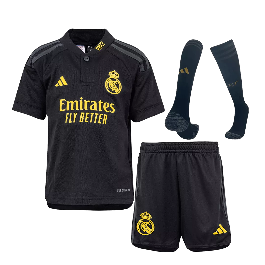Real Madrid Football Mini Kit (Shirt+Shorts+Socks) Third Away 2023/24