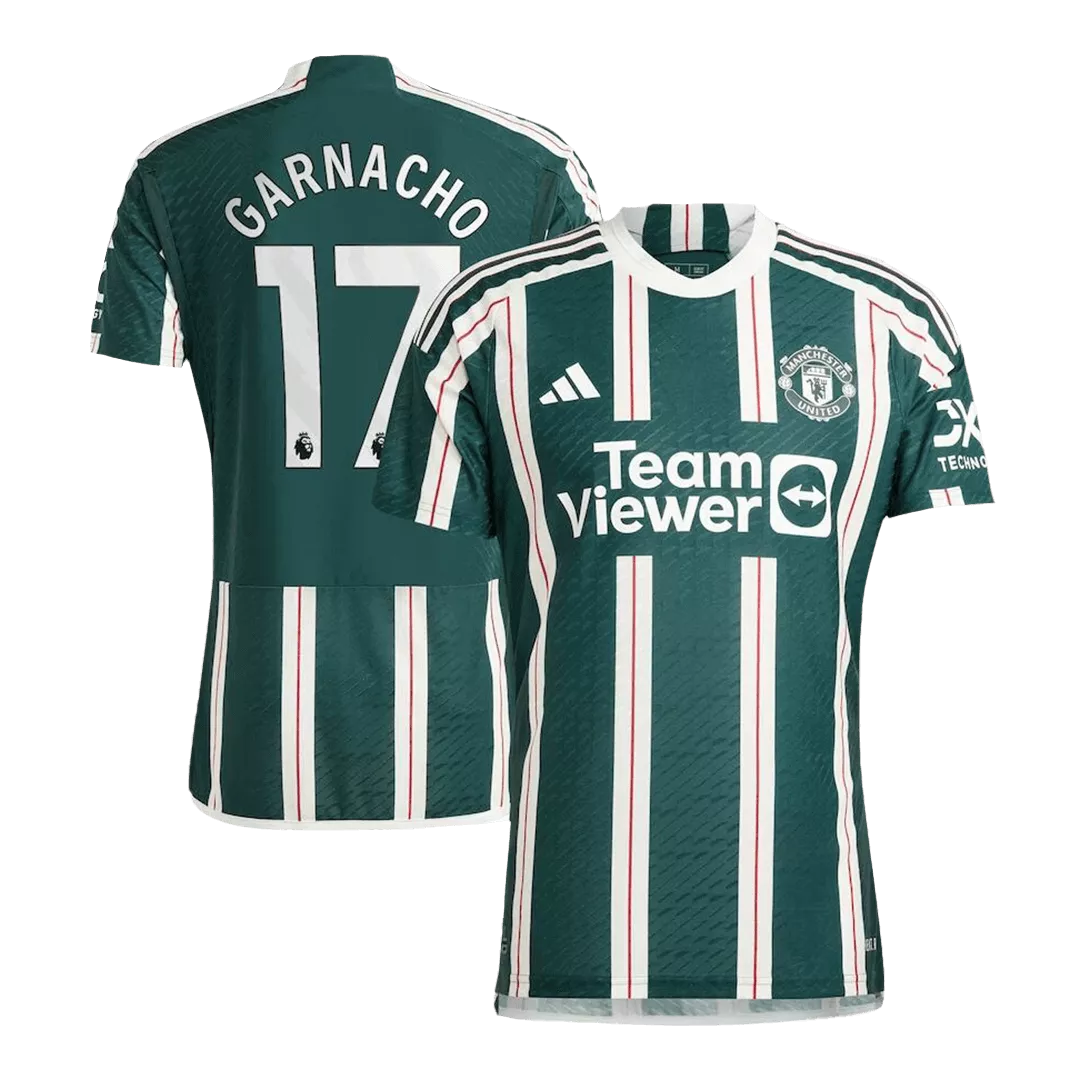 Authentic GARNACHO #17 Manchester United Football Shirt Away 2023/24