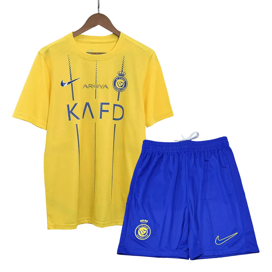 Al Nassr Football Kit (Shirt+Shorts) Home 2023/24
